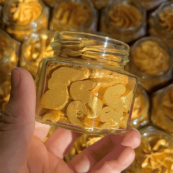 PAILLETTES POUR LE CORPS Dorées