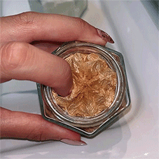 PAILLETTES POUR LE CORPS Rose Gold