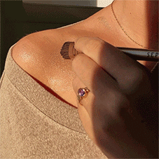 PAILLETTES POUR LE CORPS Dorées